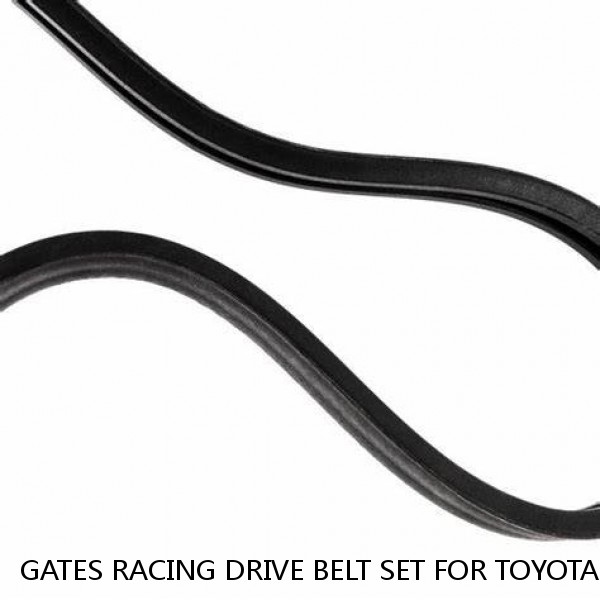 GATES RACING DRIVE BELT SET FOR TOYOTA CELICA GT4 ST185R 3S-GTE 2.0L W/O A/C