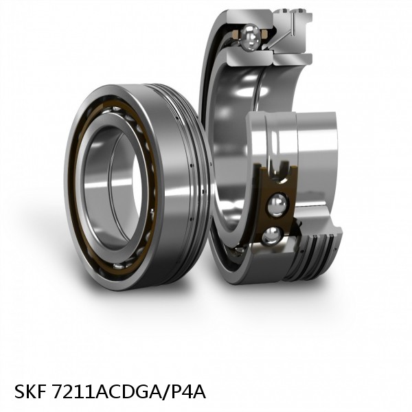 7211ACDGA/P4A SKF Super Precision,Super Precision Bearings,Super Precision Angular Contact,7200 Series,25 Degree Contact Angle