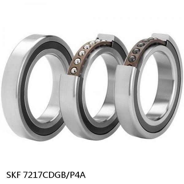 7217CDGB/P4A SKF Super Precision,Super Precision Bearings,Super Precision Angular Contact,7200 Series,15 Degree Contact Angle