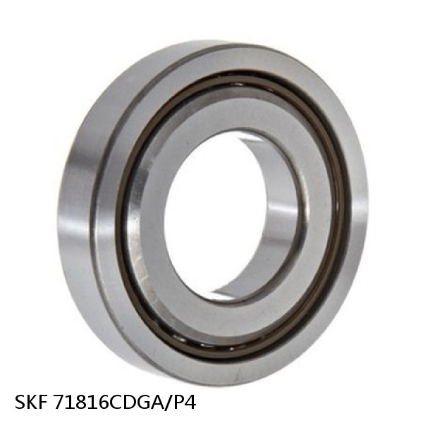 71816CDGA/P4 SKF Super Precision,Super Precision Bearings,Super Precision Angular Contact,71800 Series,15 Degree Contact Angle