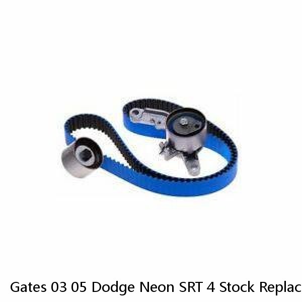 Gates 03 05 Dodge Neon SRT 4 Stock Replacement Timing Belt Component Kit Inc. Br