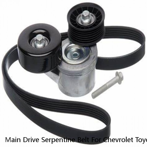 Main Drive Serpentine Belt For Chevrolet Toyota Tundra Pontiac Grand Prix Impala
