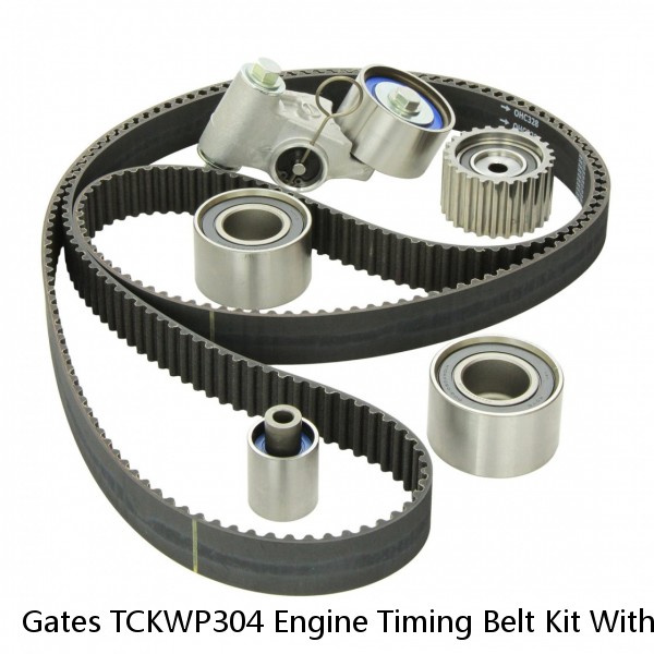 Gates TCKWP304 Engine Timing Belt Kit With Water Pump